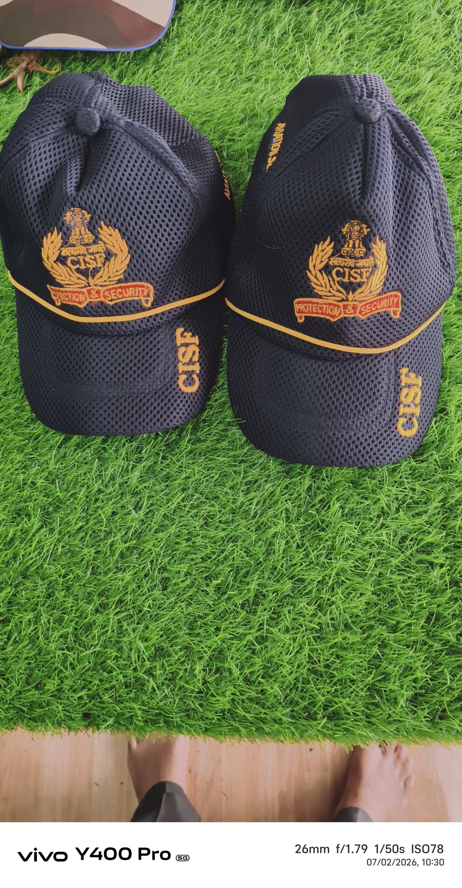 CISF BLUE CAP 