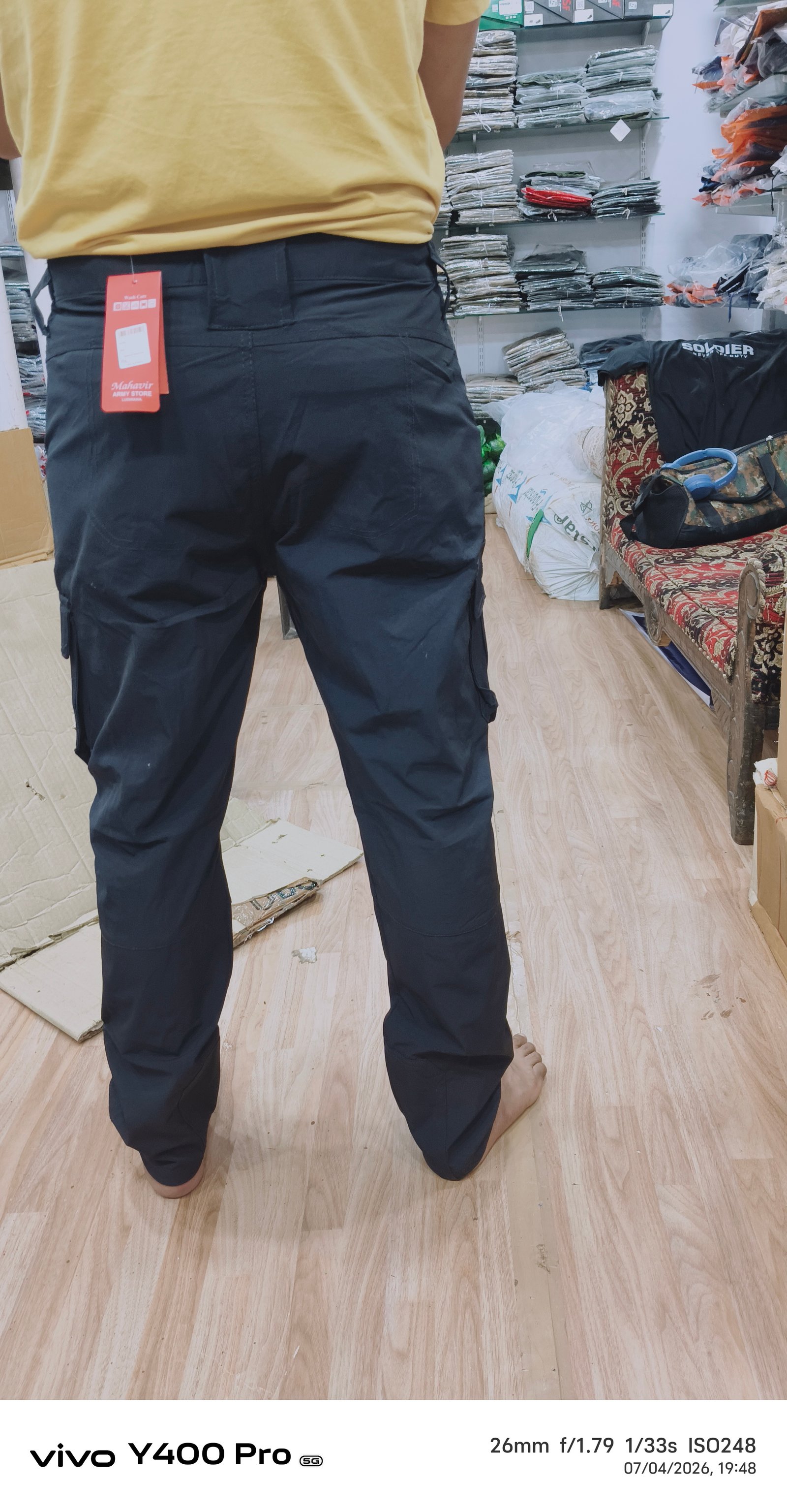 Cargo worrier paibt