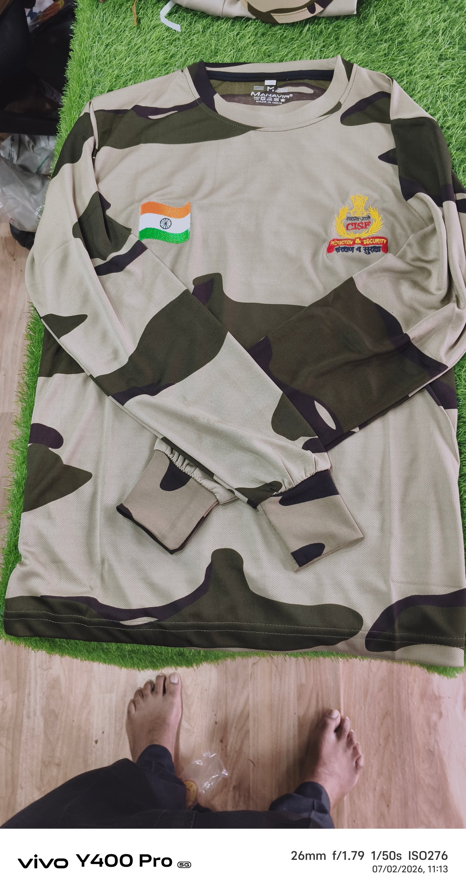 CISF CAMO FULL T 
